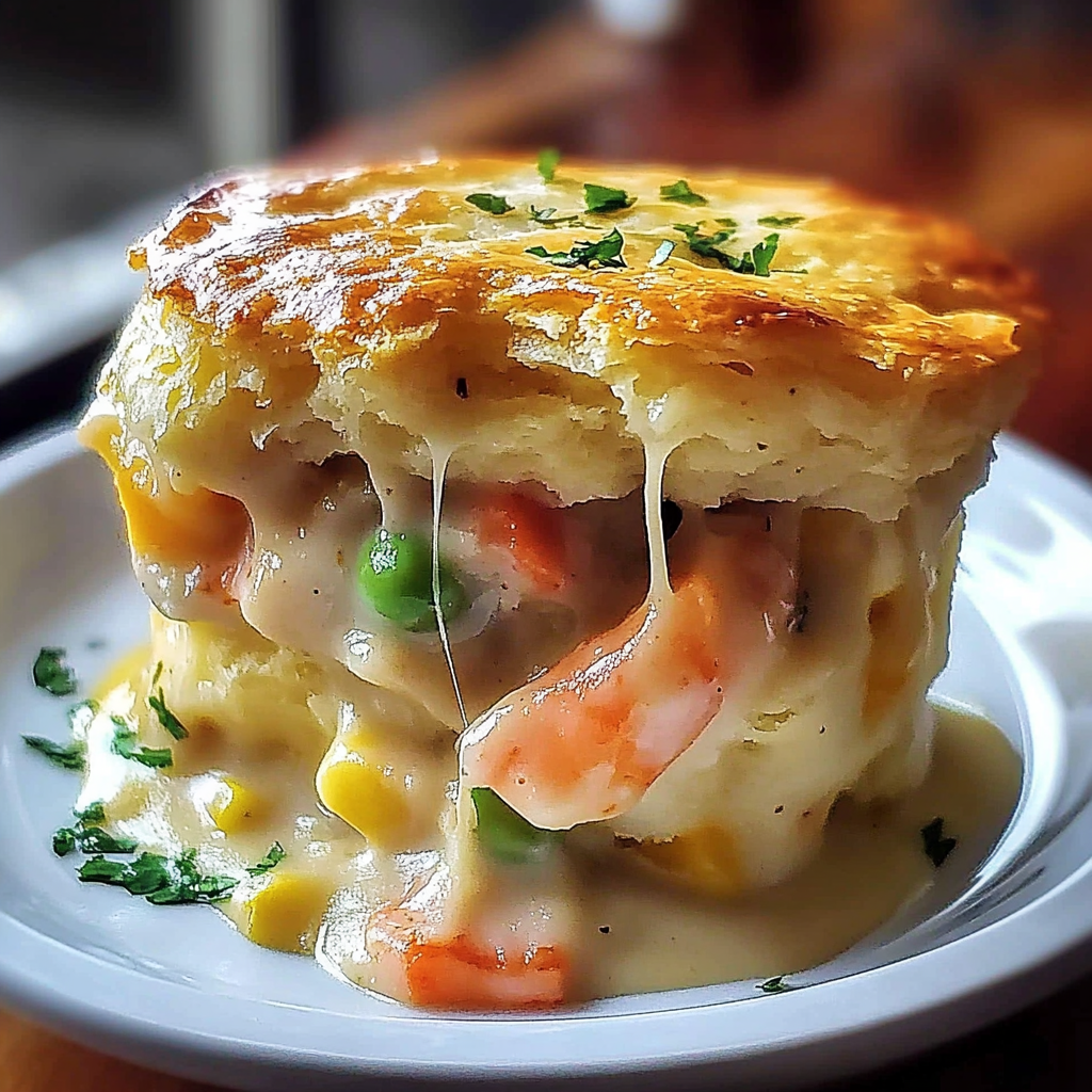 Cheddar Bay Biscuit Seafood Pot Pie: A Comforting, Flavorful Delight