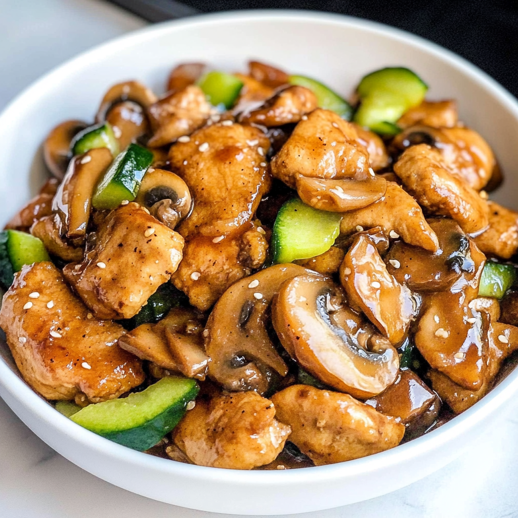 Panda Express Mushroom Chicken Copycat | Chicken Stir Fry