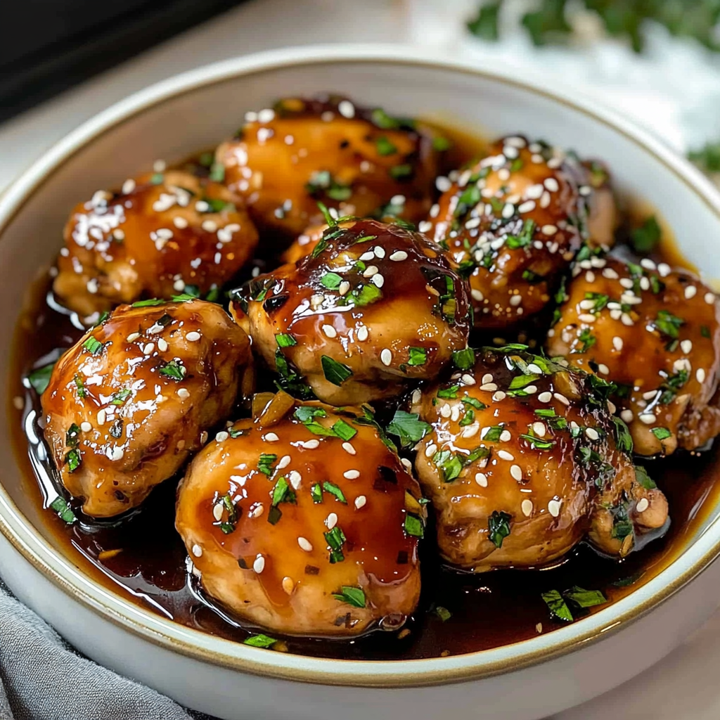Crockpot Honey Garlic Chicken