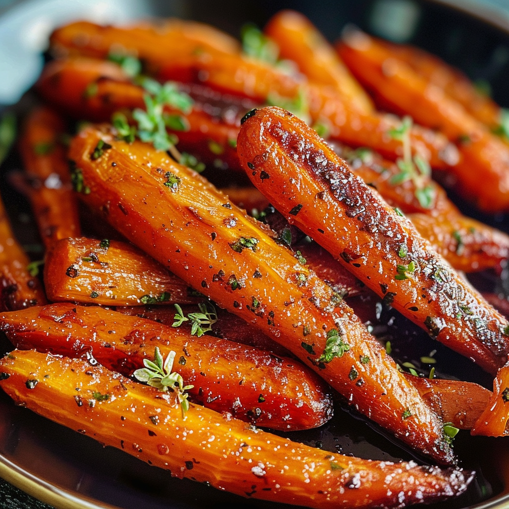 Brown Sugar Roasted Carrots