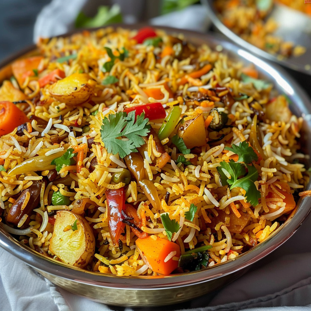 Instant Pot Vegetable Biryani